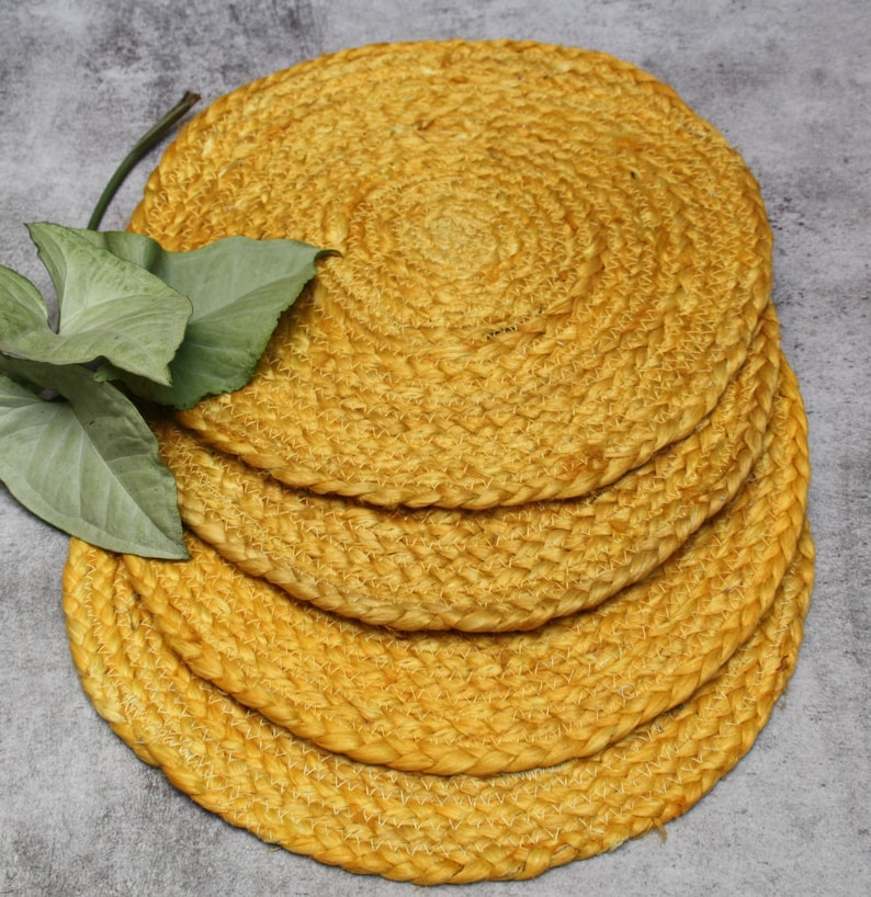 Sunshine Jute Table Mat