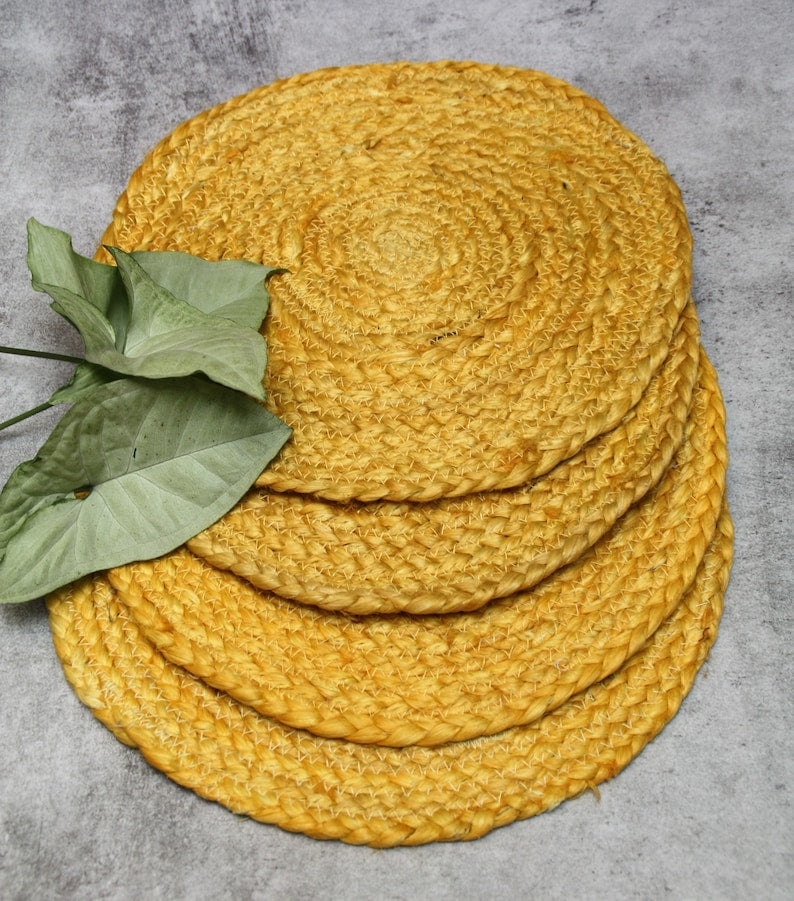 Sunshine Jute Table Mat