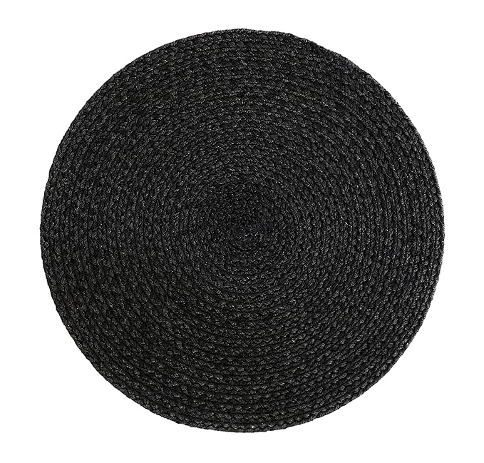 Black Table Mat