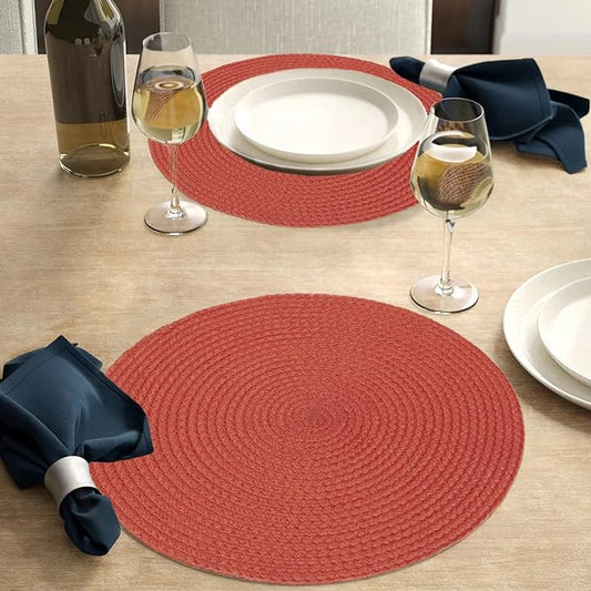 Red Table Mat