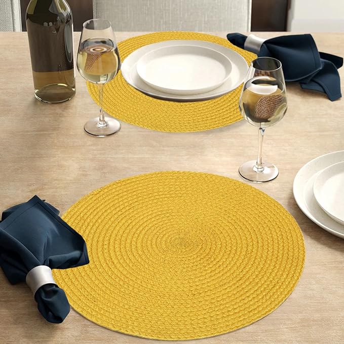 Yellow Table Mat